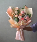 粉紅少女馨花束