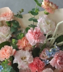 粉紅少女馨花束