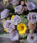 浪漫紫 韓式風格花束