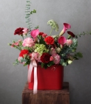 經典紅.母親節提籃