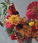 時來運轉.紅金喜氣盆花