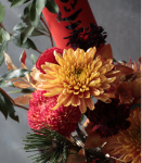 時來運轉.紅金喜氣盆花